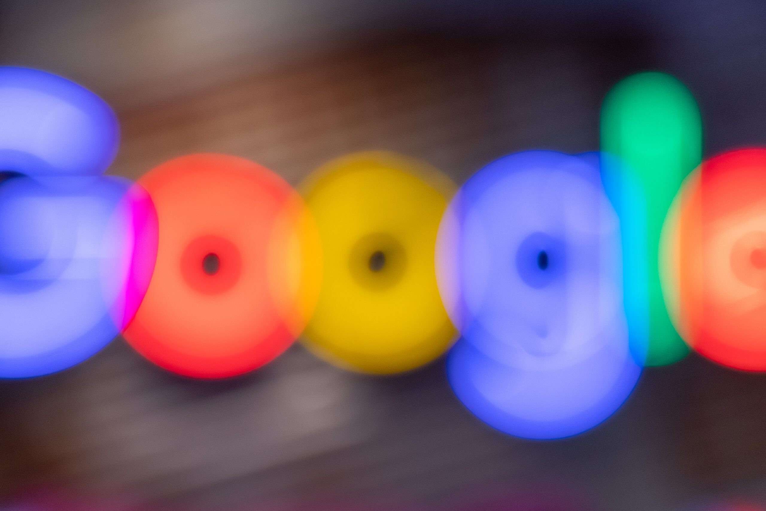 neon google sign