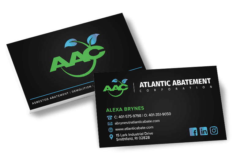 Atlantic Abatement Custom Business Card