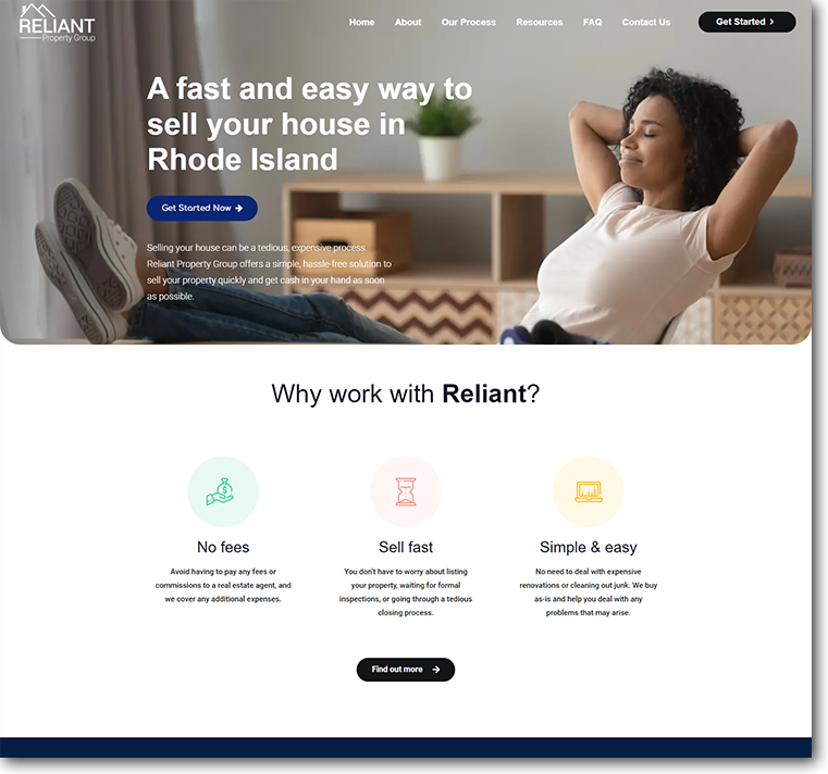 Reliant Wordpress Website