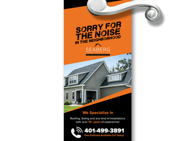 Seaberg Construction Custom Door Hangers